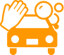手洗い洗車アイコン